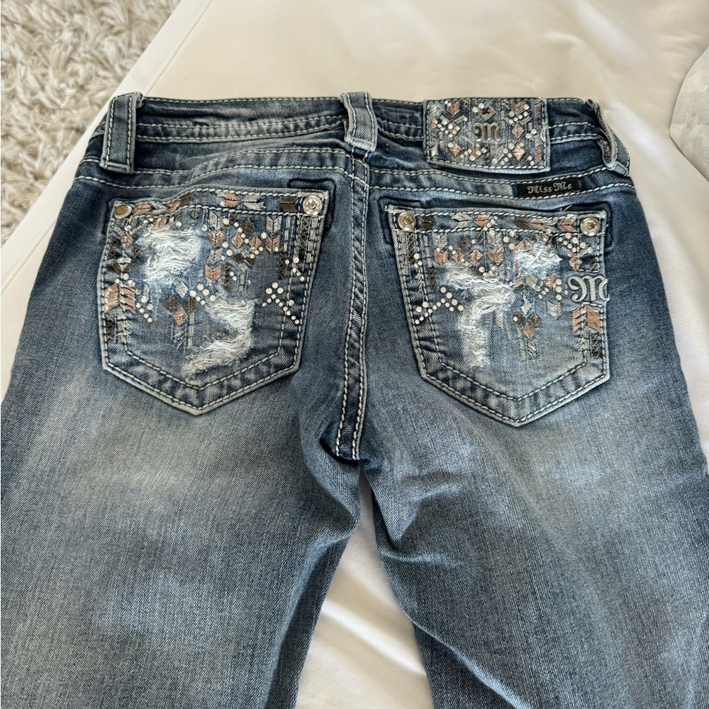 Miss Me Size 24 Jeans Low Waist
